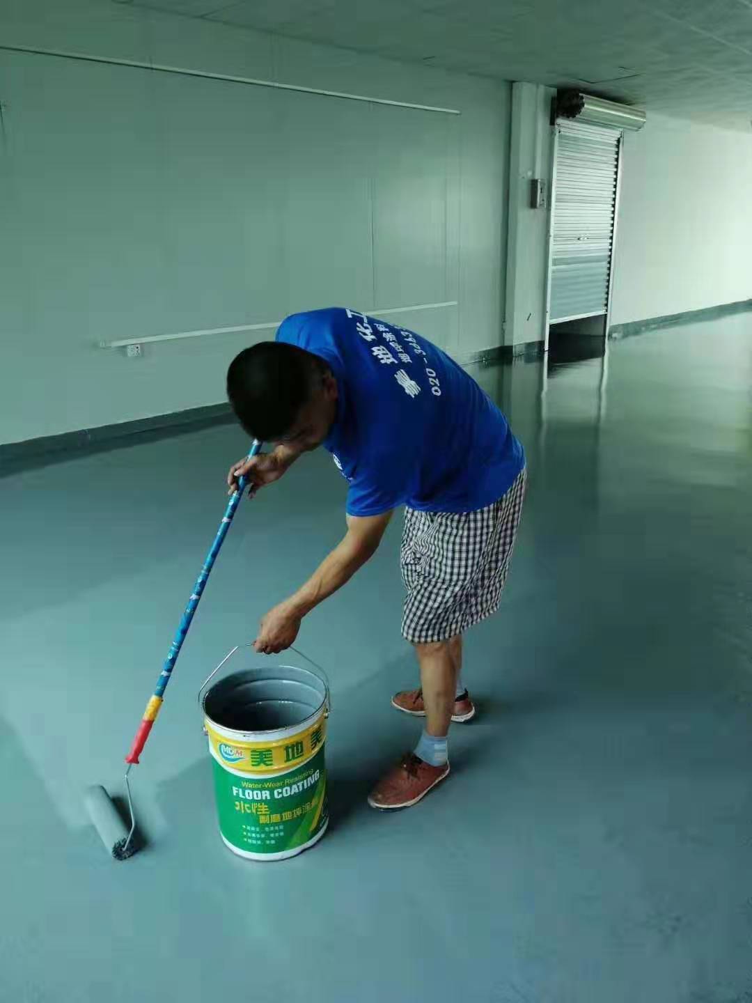 水性環氧地坪涂料施工的時候怕水嗎